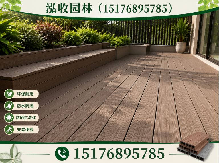 海口防腐木凉亭展示图
